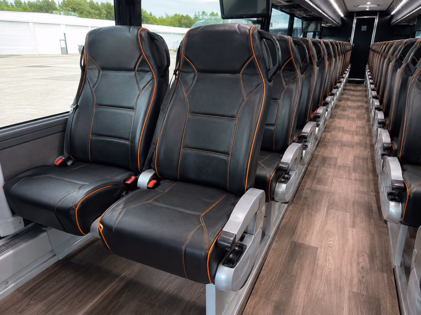 corvallis charter bus interior gallery