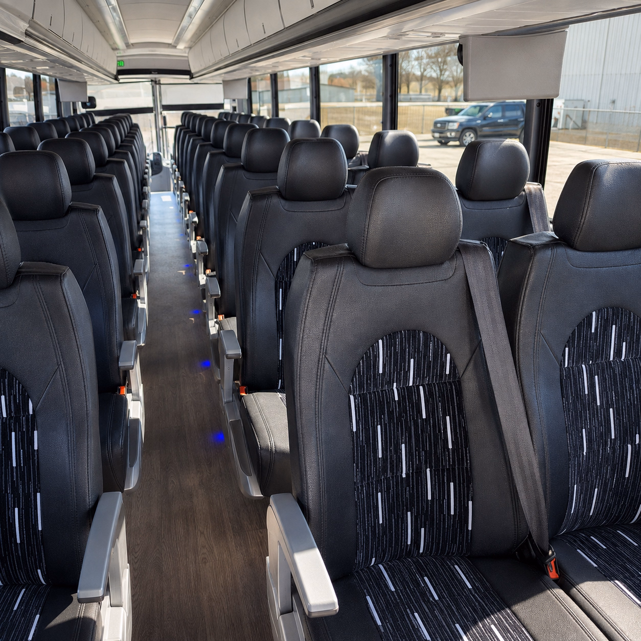 corvallis charter bus rental inside