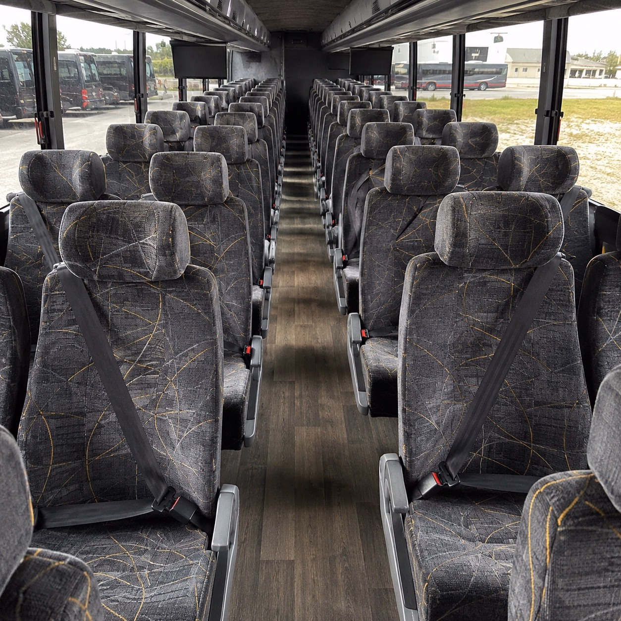 eugene airport transportation onboard seating