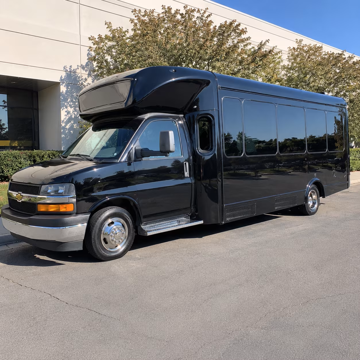eugene wedding party bus rental