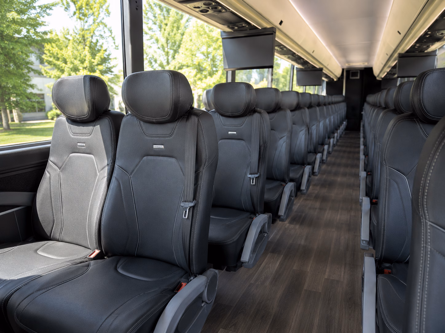 gresham easy corporate transportation with a gresham charter bus