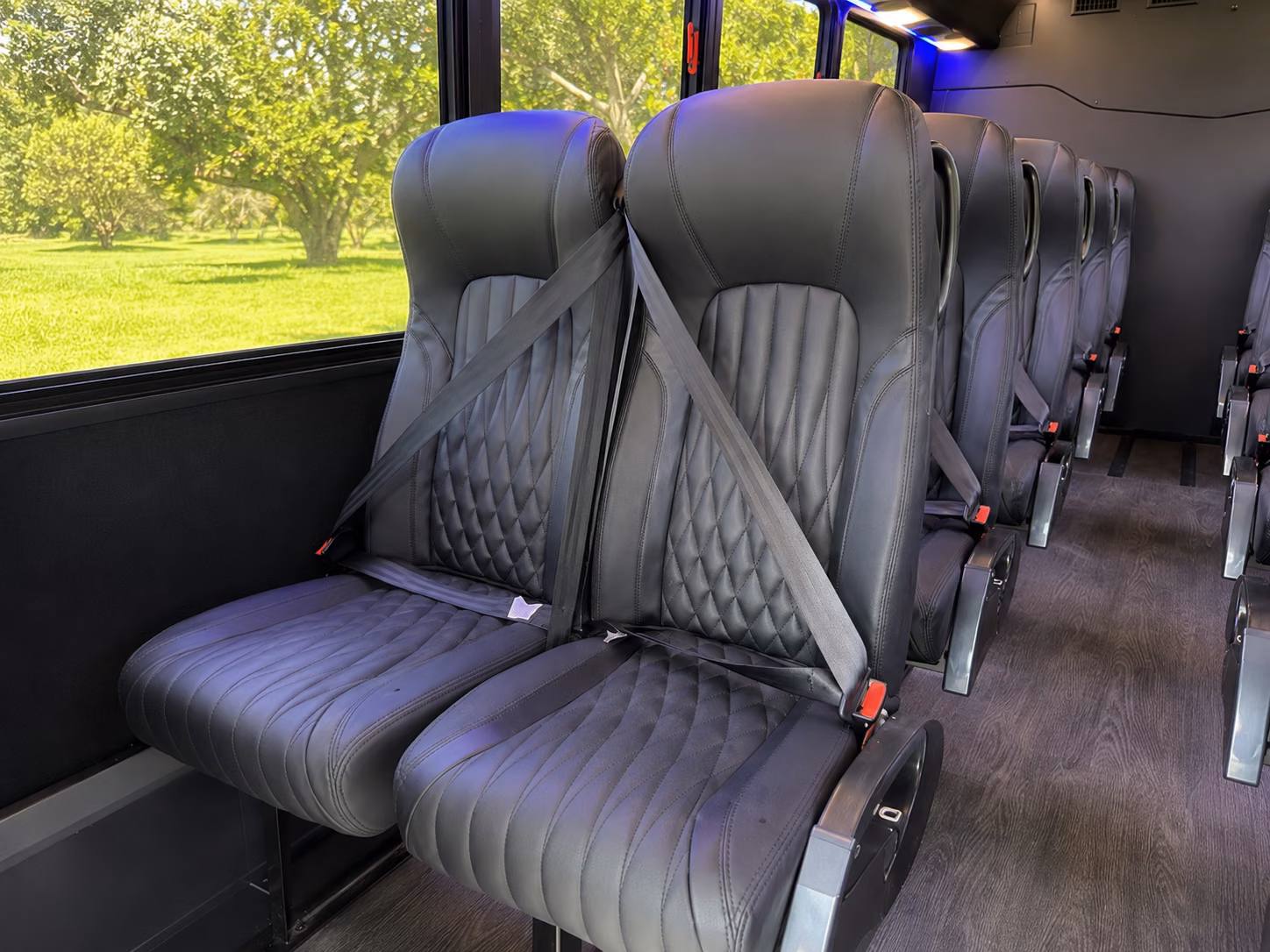 portland ride in style with a portland wedding charter bus