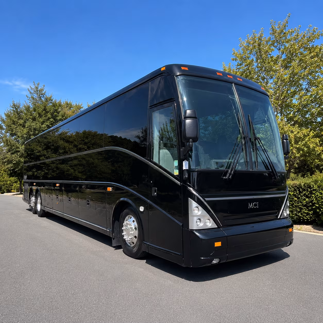 springfield charter bus rental exterior