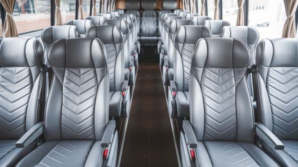 50 passenger charter bus interior beaverton