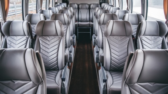 54 passenger charter bus interior albany