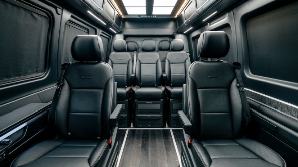 sprinter van with driver interior albany