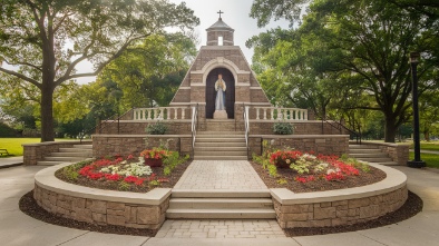 the grotto statewide shrine of our sorrowful mother